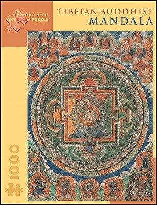 Tibetan Buddhist Mandala 1,000-Piece Jigsaw Puzzle by Bostian, Gina