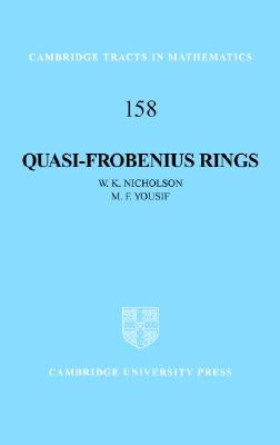 Quasi-Frobenius Rings by Nicholson, W. K.