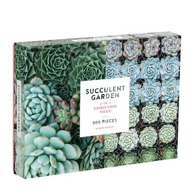 Succulent Garden 2-Sided 500 Piece Puzzle by Galison