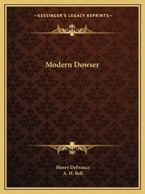Modern Dowser by Defrance, Henry