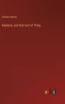 Baddeck, and that Sort of Thing by Warner, Charles