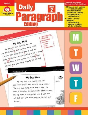 Daily Paragraph Editing Grade 2 by Evan-Moor Educational Publishers
