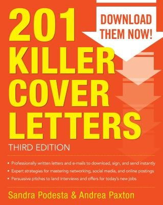 201 Killer Cover Letters by Paxton, Andrea