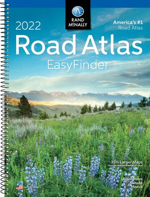 2022 Easyfinder Midsize Road Atlas by Rand McNally