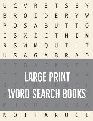 Large Print Word Search Books: 100 Word Search Puzzles and Solutions to Challenge Your Brain Great for Kids, Adults, and Seniors by Puzzles, Nnj