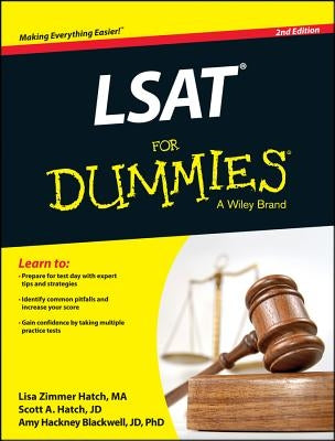 LSAT for Dummies, 2nd Edition by Hatch, Lisa Zimmer