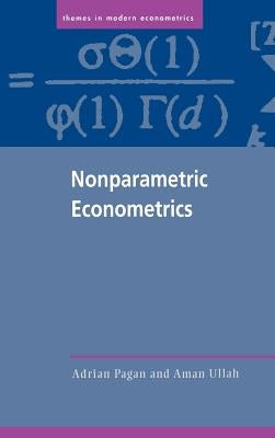 Nonparametric Econometrics by Pagan, Adrian