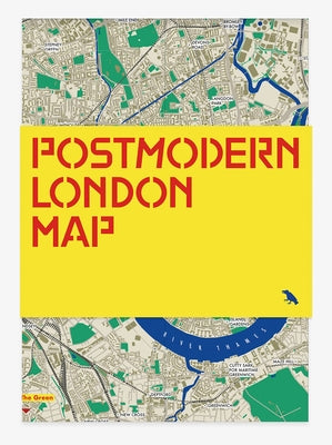 Postmodern London Map: Guide to Postmodernist Architecture in London by Hopkins, Owen