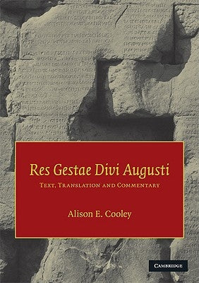 Res Gestae Divi Augusti by Augustus