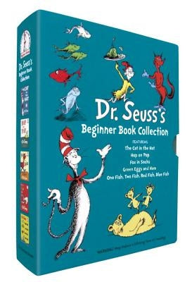 Dr. Seuss's Beginner Book Collection: The Cat in the Hat; One Fish Two Fish Red Fish Blue Fish; Green Eggs and Ham; Hop on Pop; Fox in Socks by Dr Seuss