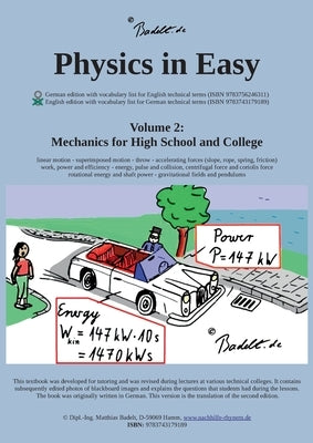 Physics in Easy: Mechanics for High School and College by Badelt, Matthias