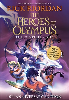 The Heroes of Olympus Set [With Poster] by Riordan, Rick