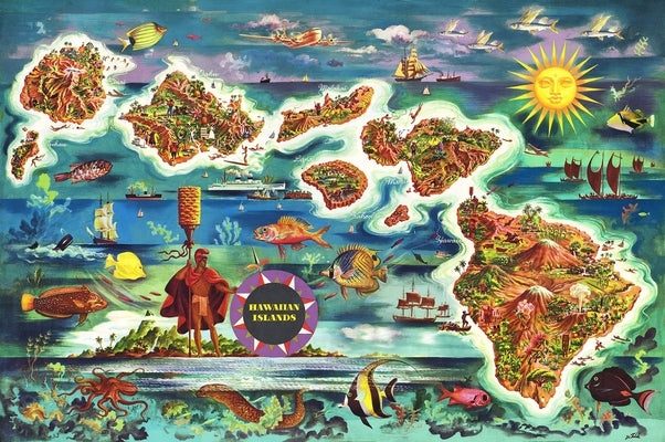 Vintage Hawaii 1000 Piece Jigsaw Puzzle by Hennessy, John F.