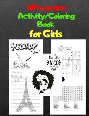 Afrocentric Activity/Coloring Book for Girls: Sudoku, Word Search, & Coloring Images with Positive Affirmations by Publication Co, T2 Activity Book