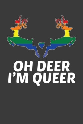 Oh Deer I'm Queer: LGBTQ Pride Month Gay Lesbian Support Rainbow Gift by Designs, Frozen Cactus