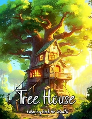 Tree House Coloring Book for Adults: Escape to Nature's Haven and Unleash Your Creativity by Seidel, Laura