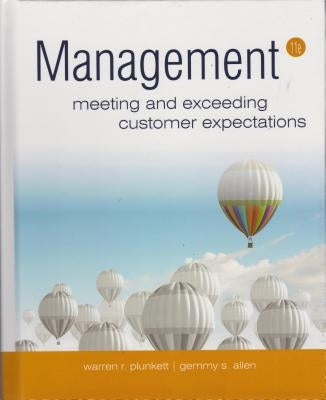 Management: Meeting and Exceeding Customer Expectations by Allen, Gemmy