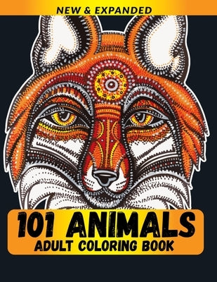 101 Animals Adult Coloring Book: For Best Gift for Adults and Grown Ups by Publications, Draft Deck