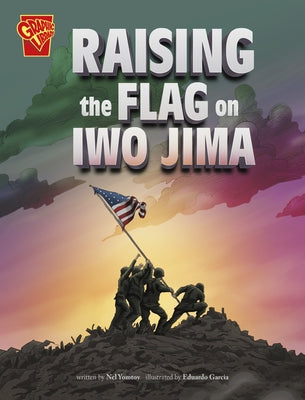 Raising the Flag on Iwo Jima by Yomtov, Nel