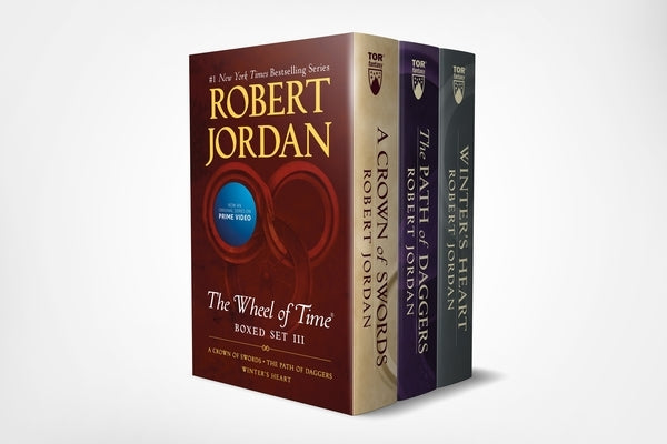 Wheel of Time Premium Boxed Set III: Books 7-9 (a Crown of Swords, the Path of Daggers, Winter's Heart) by Jordan, Robert
