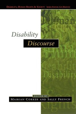 Disability Discourse by Corker, Mairian