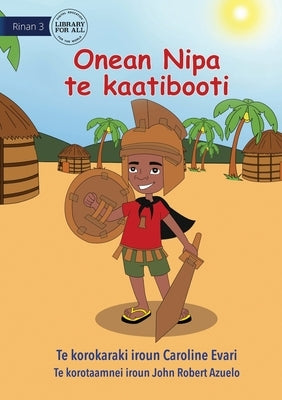 Nipa's Cardboard Costume - Onean Nipa te kaatibooti (Te Kiribati) by Evari, Caroline
