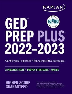 GED Test Prep Plus 2022-2023: 2 Practice Tests + Proven Strategies + Online by Van Slyke, Caren