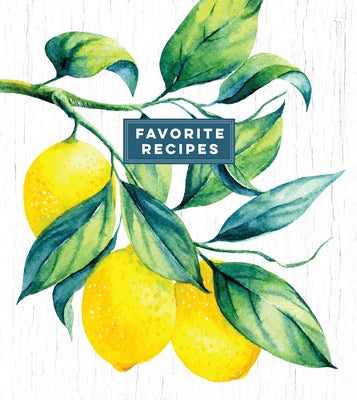 Deluxe Recipe Binder - Favorite Recipes (Lemons) by New Seasons
