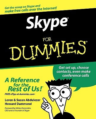 Skype for Dummies by Abdulezer, Loren