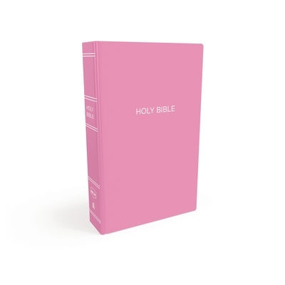 NKJV, Gift and Award Bible, Leather-Look, Pink, Red Letter Edition by Thomas Nelson
