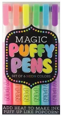 Magic Puffy Pens - Set of 6 by Ooly