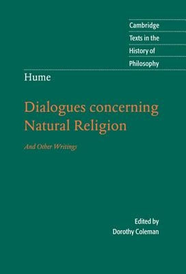 Hume: Dialogues Concerning Natural Religion by Coleman, Dorothy