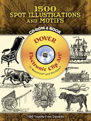 1565 Spot Illustrations and Motifs [With CDROM] by Deberny Type Foundry