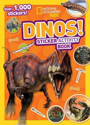 Dinos Sticker Activity Book [With Sticker(s)] by Kids, National