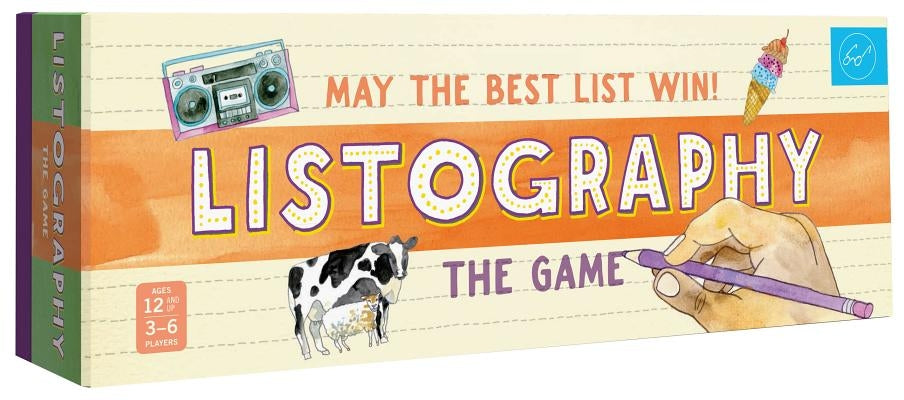 Listography: The Game: May the Best List Win! (Board Games, Games for Adults, Adult Board Games) by Nola, Lisa