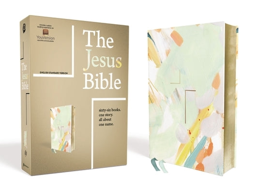 The Jesus Bible, ESV Edition, Leathersoft, Multi-Color/Teal by Passion