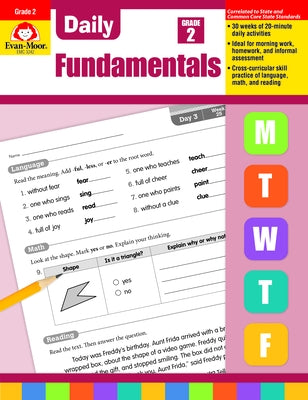 Daily Fundamentals, Grade 2 by Evan-Moor Educational Publishers