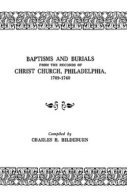 Baptisms and Burials by Hildeburn