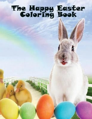 The Happy Easter Coloring Book: A Lovely 50 Page A4 Coloring Book for Children Aged 3+ by Bookmania