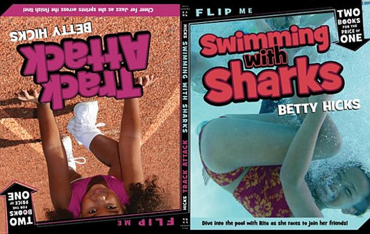 Swimming with Sharks / Track Attack: Two Books in One by Hicks, Betty