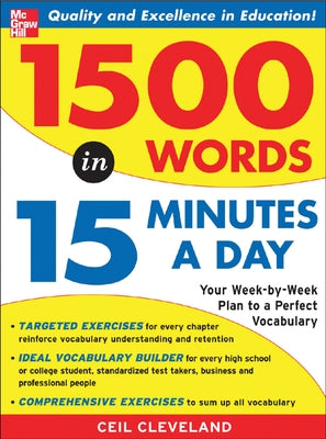 1500 Words in 15 Minutes a Day by Cleveland, Ceil