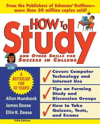 How to Study 5/E by Deese, James