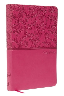 NKJV, Value Thinline Bible, Standard Print, Imitation Leather, Pink, Red Letter Edition by Thomas Nelson