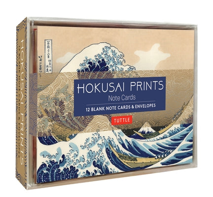 Hokusai Prints Note Cards: 12 Blank Note Cards & Envelopes (6 X 4 Inch Cards in a Box) by Tuttle Editors