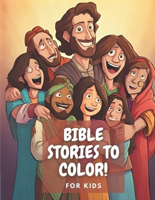 Bible stories to color for kids by Acosta, Sabri
