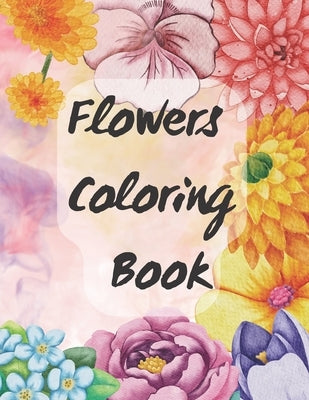 Flower Coloring Book by Filomina, Dahlia