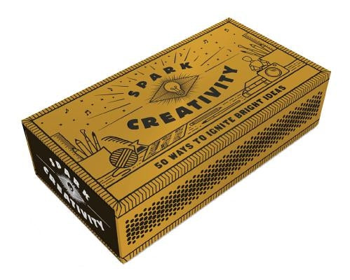 Spark Creativity: 50 Ways to Ignite Bright Ideas (Inspirational Gift, Holiday Stocking Stuffer) by Chronicle Books