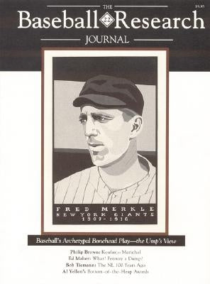 The Baseball Research Journal (Brj), Volume 22 by Society for American Baseball Research (
