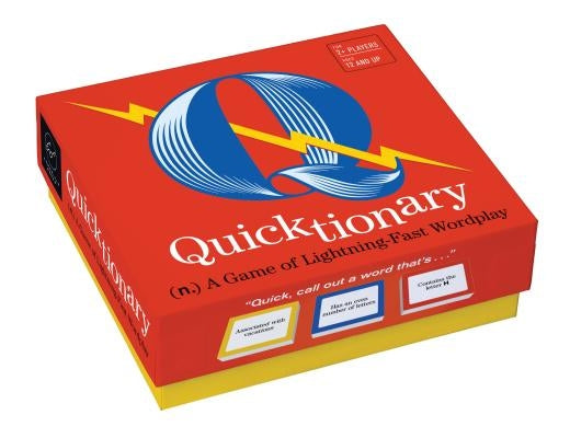 Quicktionary: A Game of Lightning-Fast Wordplay by Forrest-Pruzan Creative