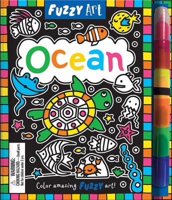 Fuzzy Art Ocean by Hibbert, Melanie